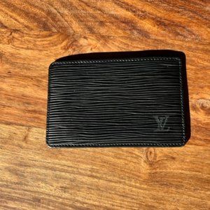 Authentic Louis Vuitton Epi Card Holder